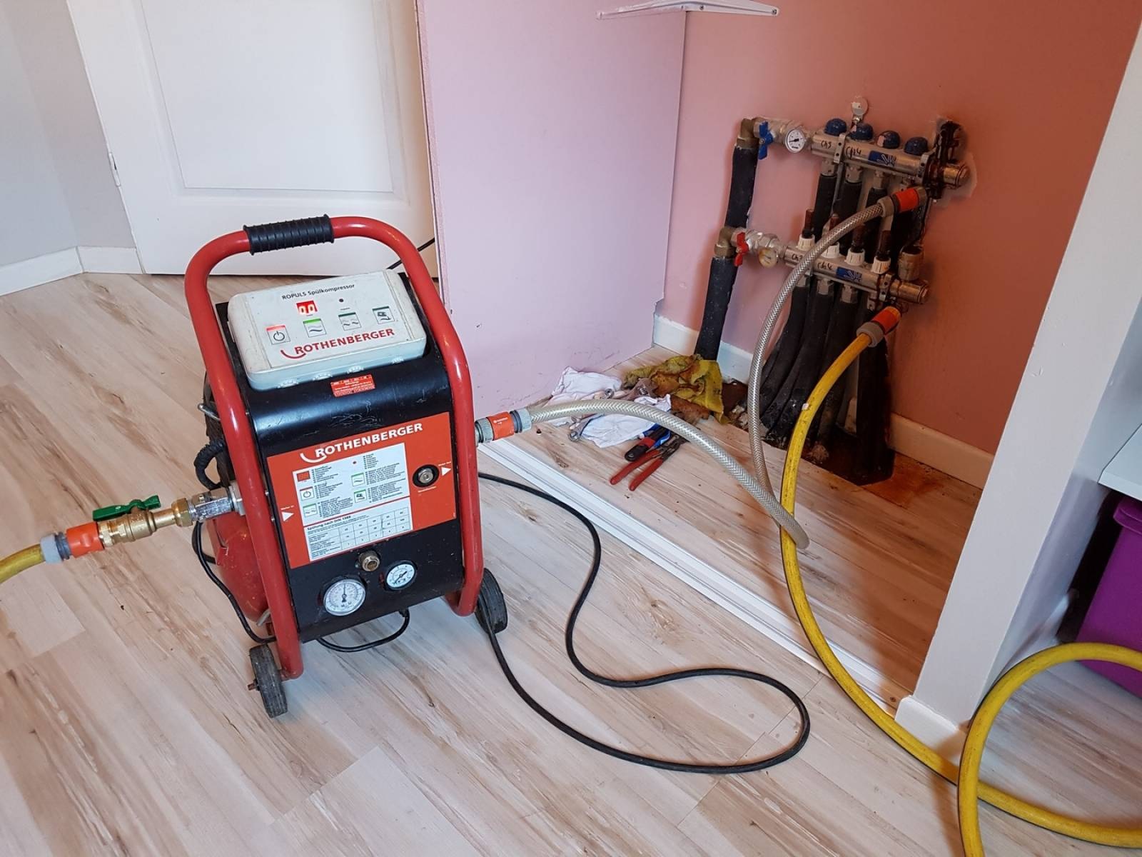 Darıca Yenimahalle Vaillant Hermetik Şofben Petek Temizliği